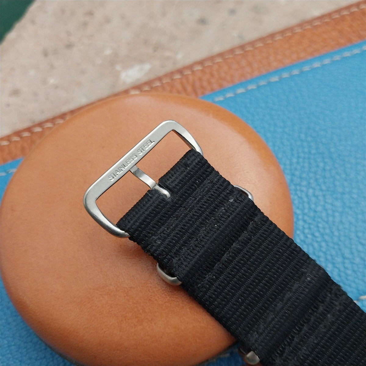 22mm Black Maratac MOD Watch Strap