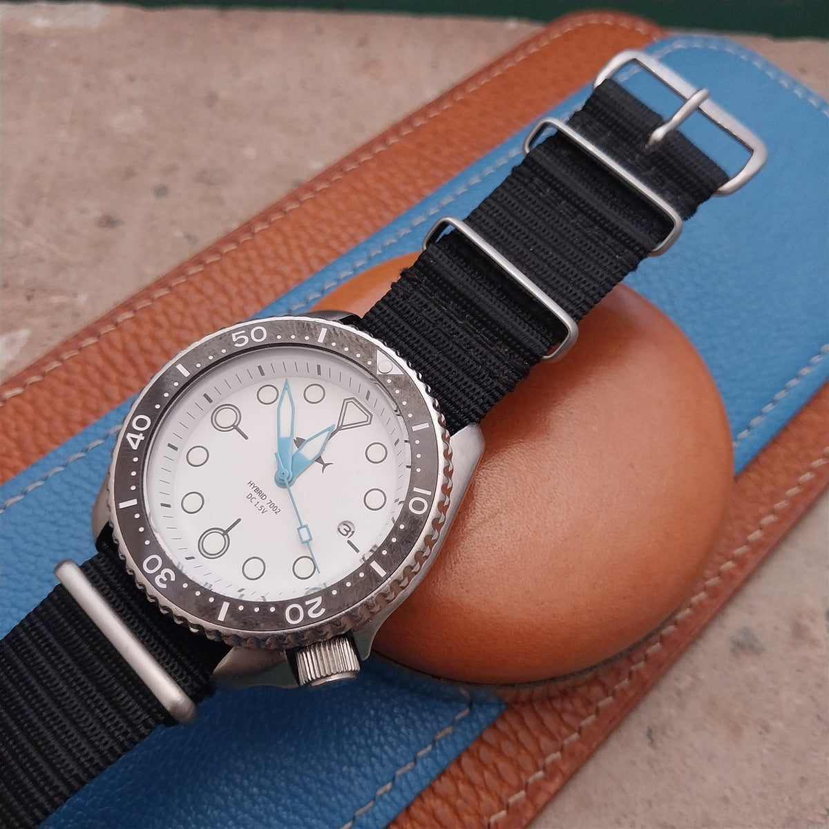 22mm Black Maratac MOD Watch Strap