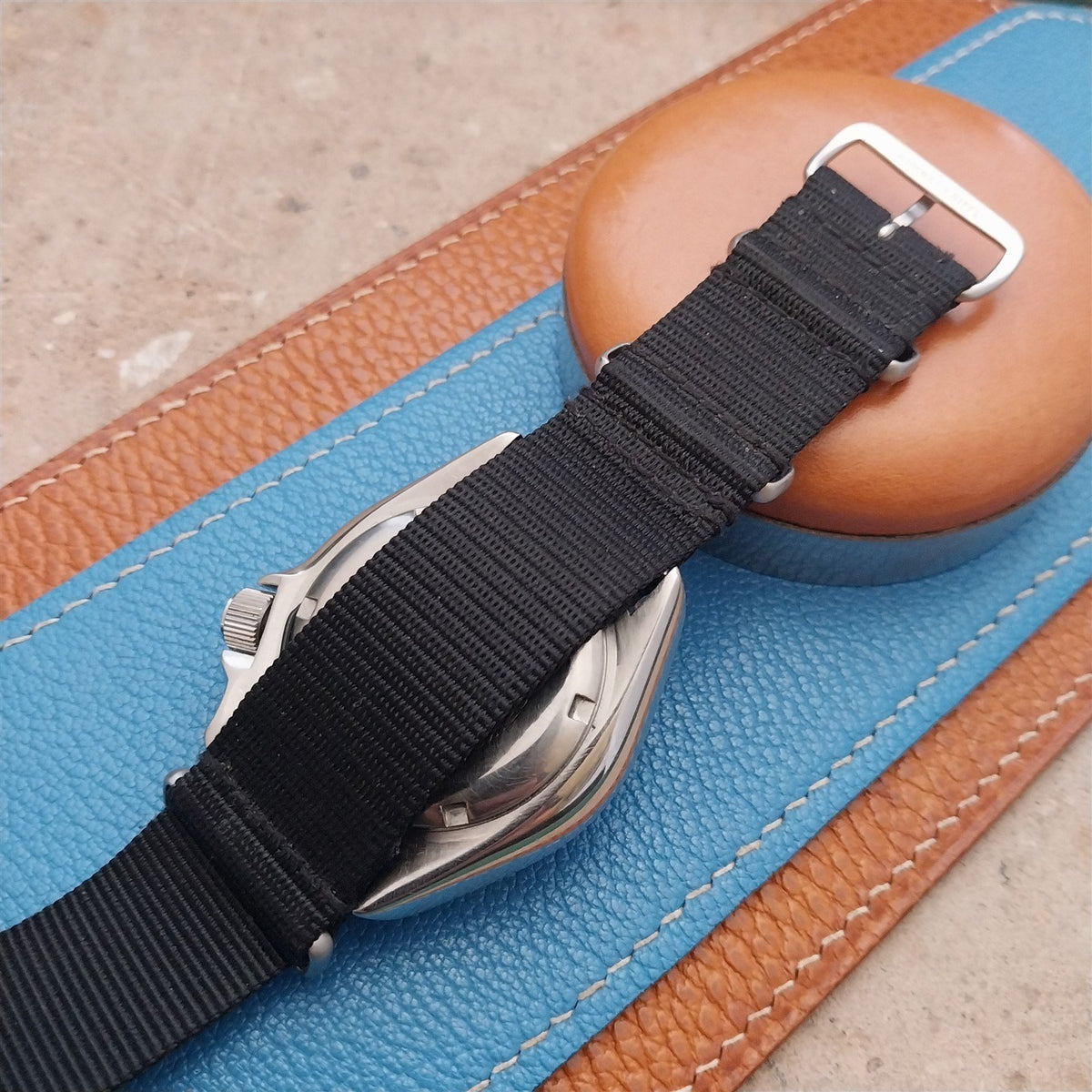 22mm Black Maratac MOD Watch Strap