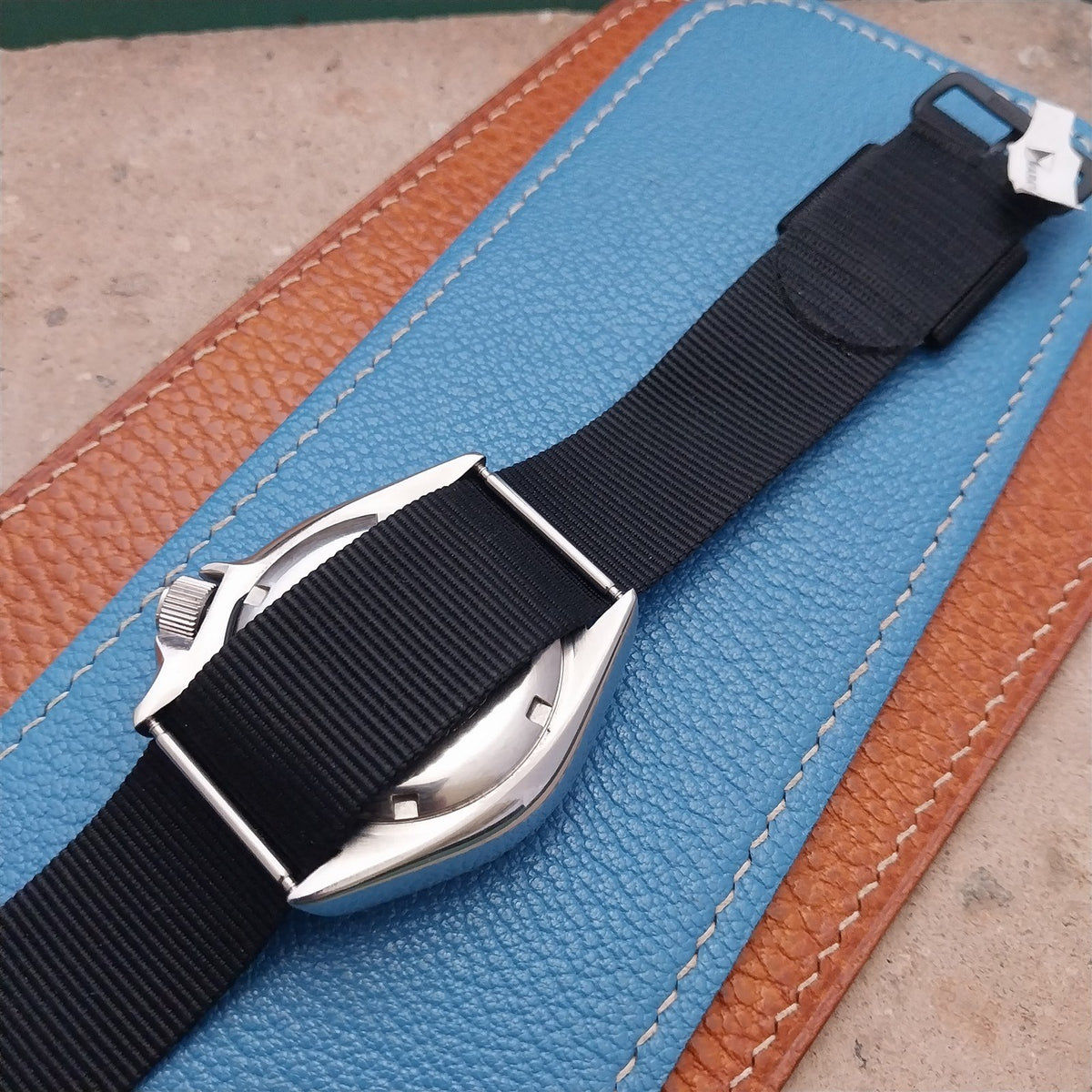 22mm Maratac Mil Series Black Nylon Single-Pass Watch Strap