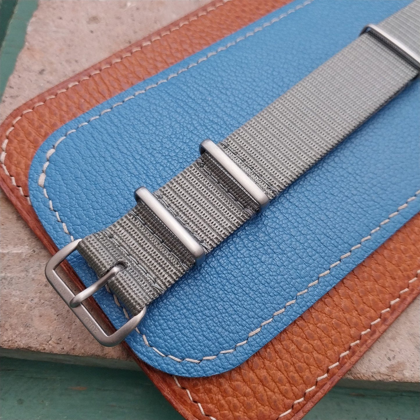 20mm Gray Maratac MOD Watch Strap