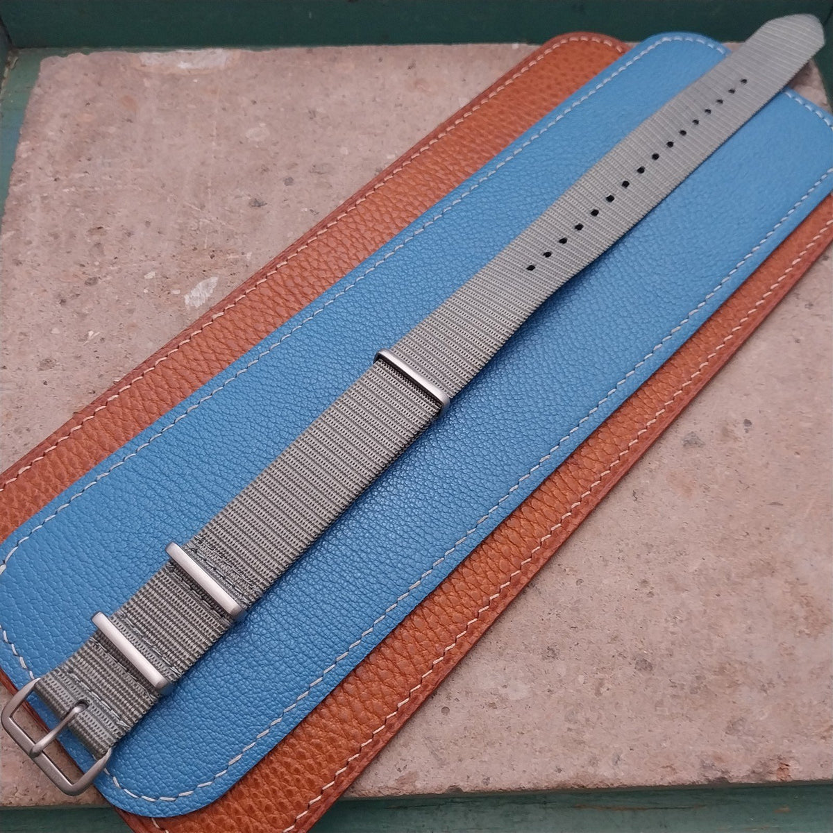 20mm Gray Maratac MOD Watch Strap