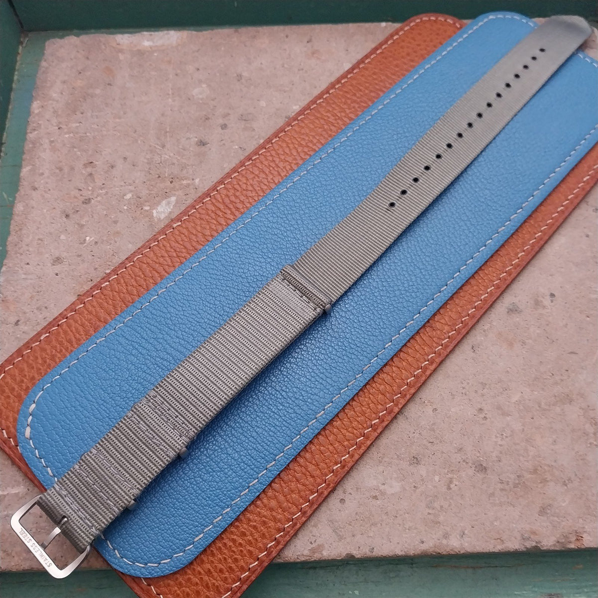 20mm Gray Maratac MOD Watch Strap