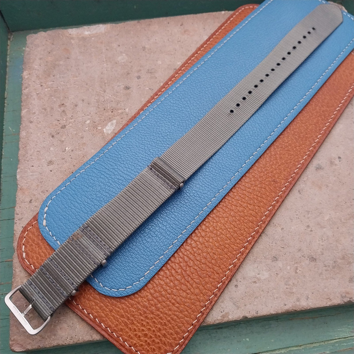 22mm Gray Maratac MOD Watch Strap