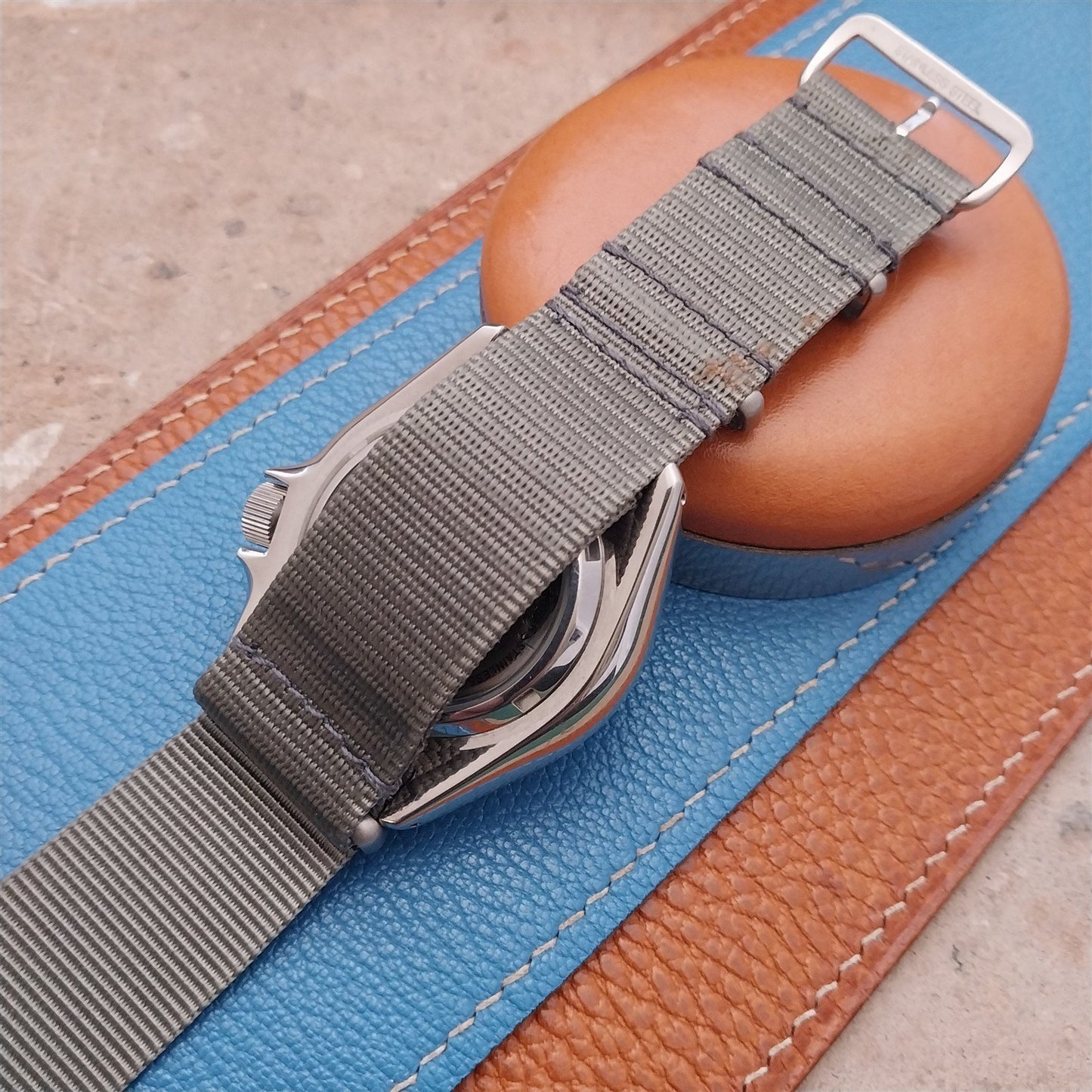 22mm Gray Maratac MOD Watch Strap