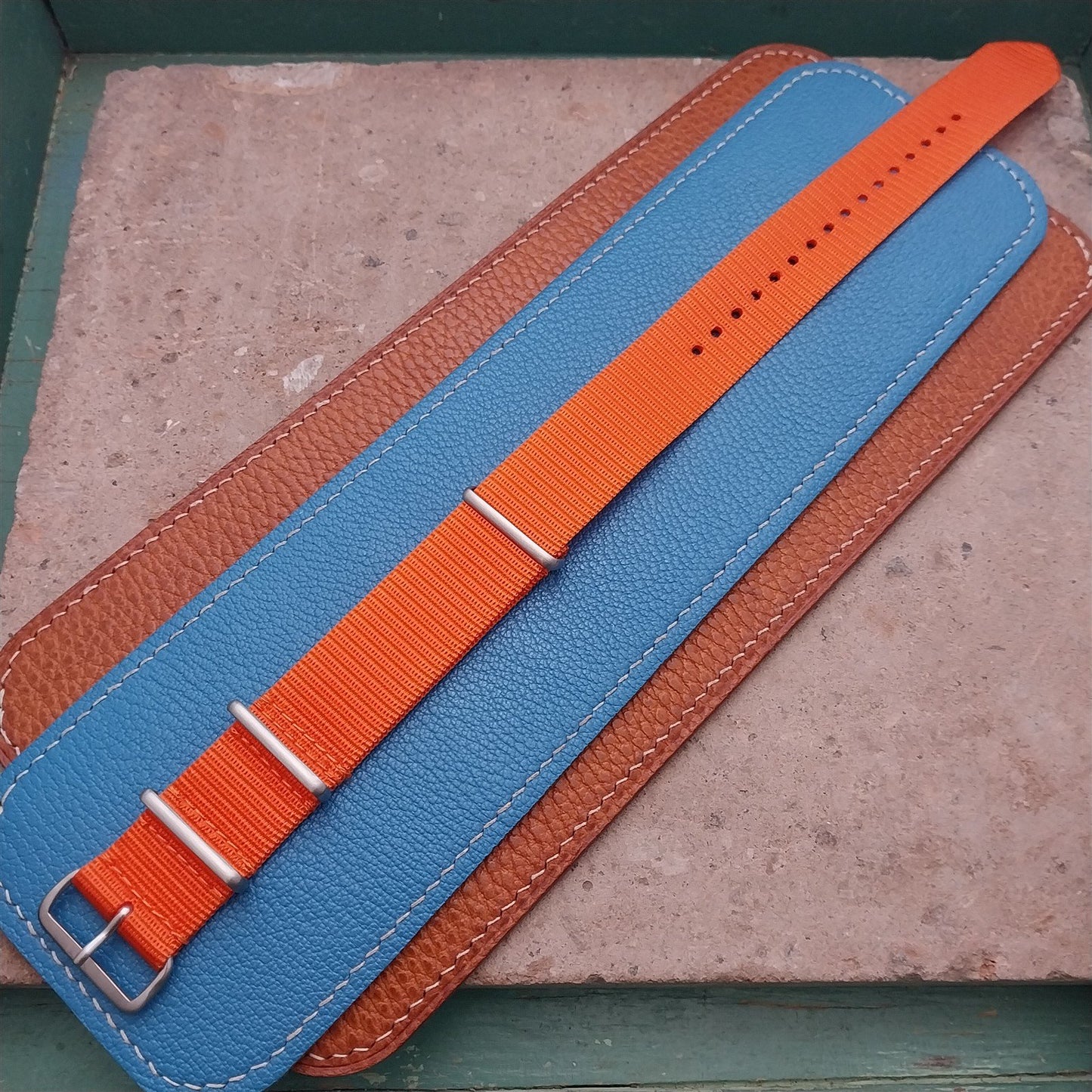 22mm Orange Maratac MOD Watch Strap