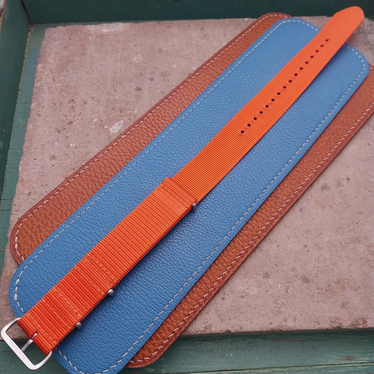 22mm Orange Maratac MOD Watch Strap