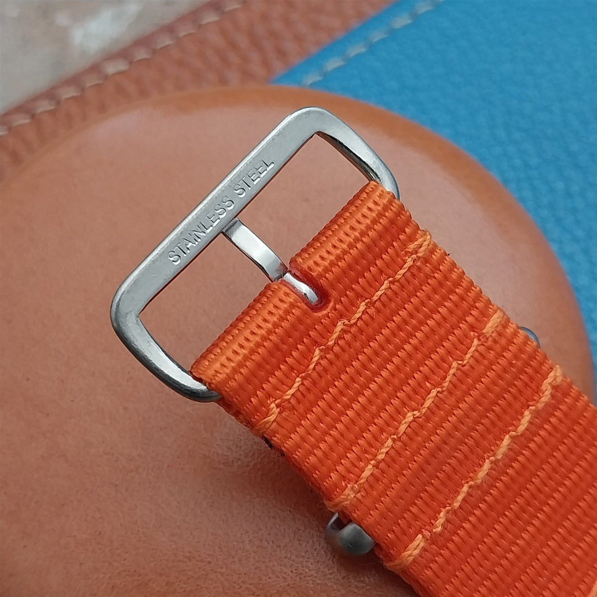 22mm Orange Maratac MOD Watch Strap
