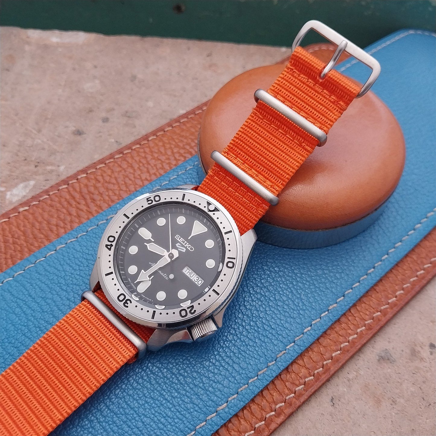 22mm Orange Maratac MOD Watch Strap