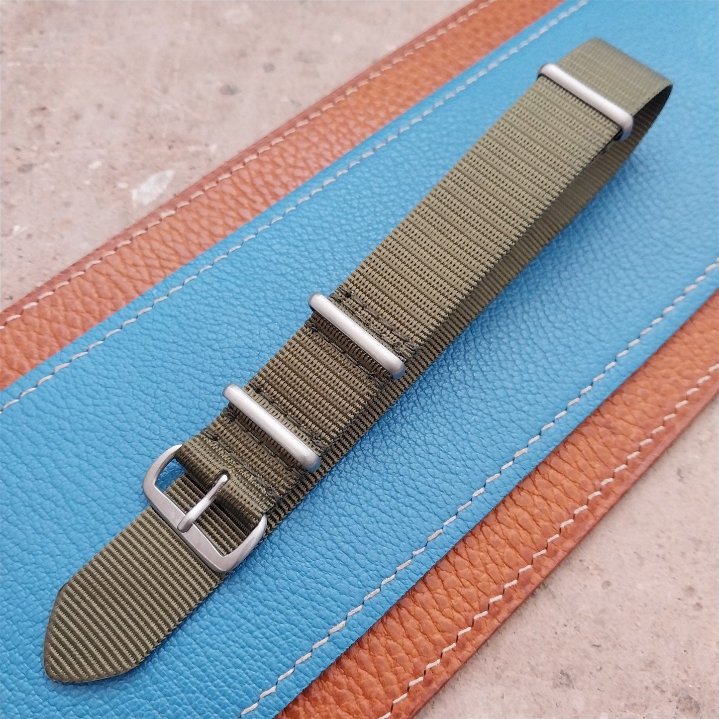 18mm OD Olive Green Maratac MOD Watch Strap