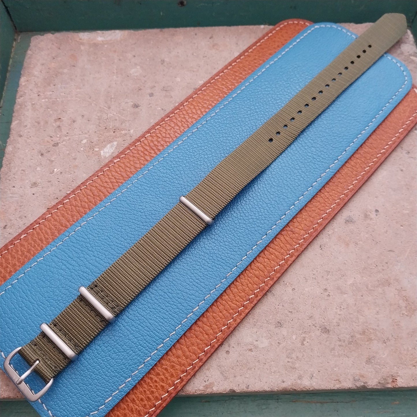 18mm OD Olive Green Maratac MOD Watch Strap