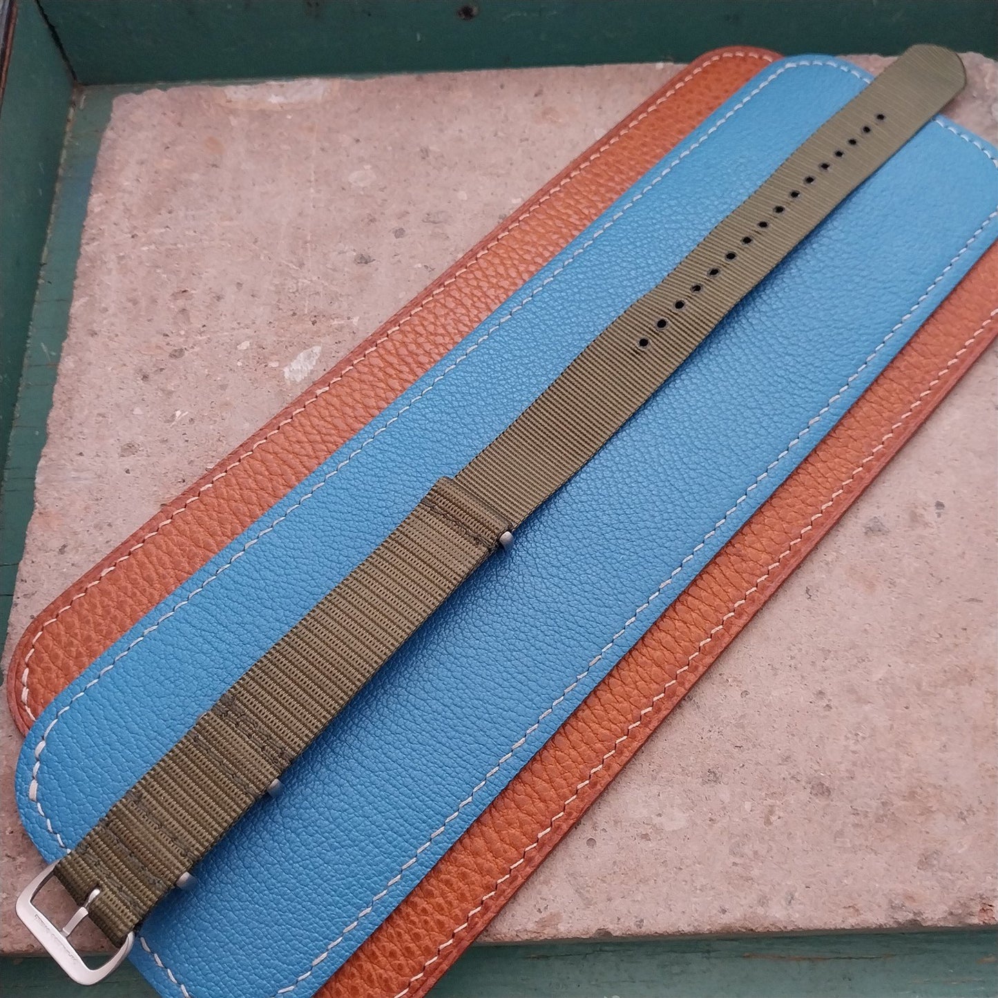 18mm OD Olive Green Maratac MOD Watch Strap