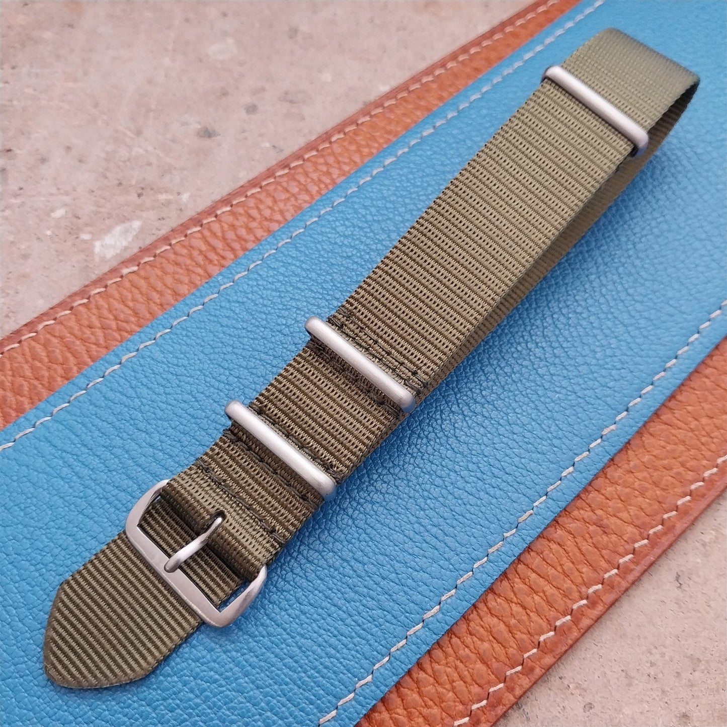 20mm OD Olive Green Maratac MOD Watch Strap