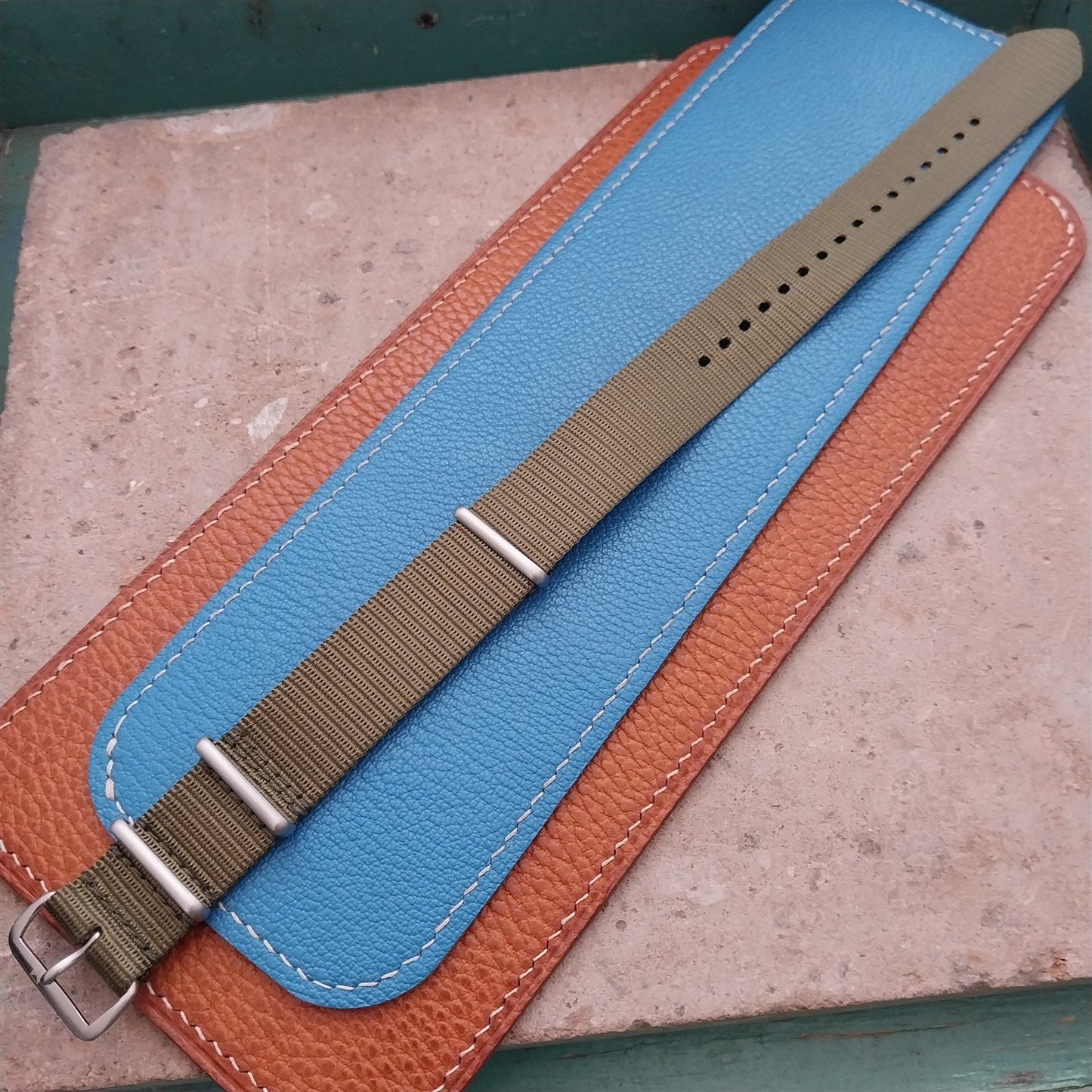 20mm OD Olive Green Maratac MOD Watch Strap