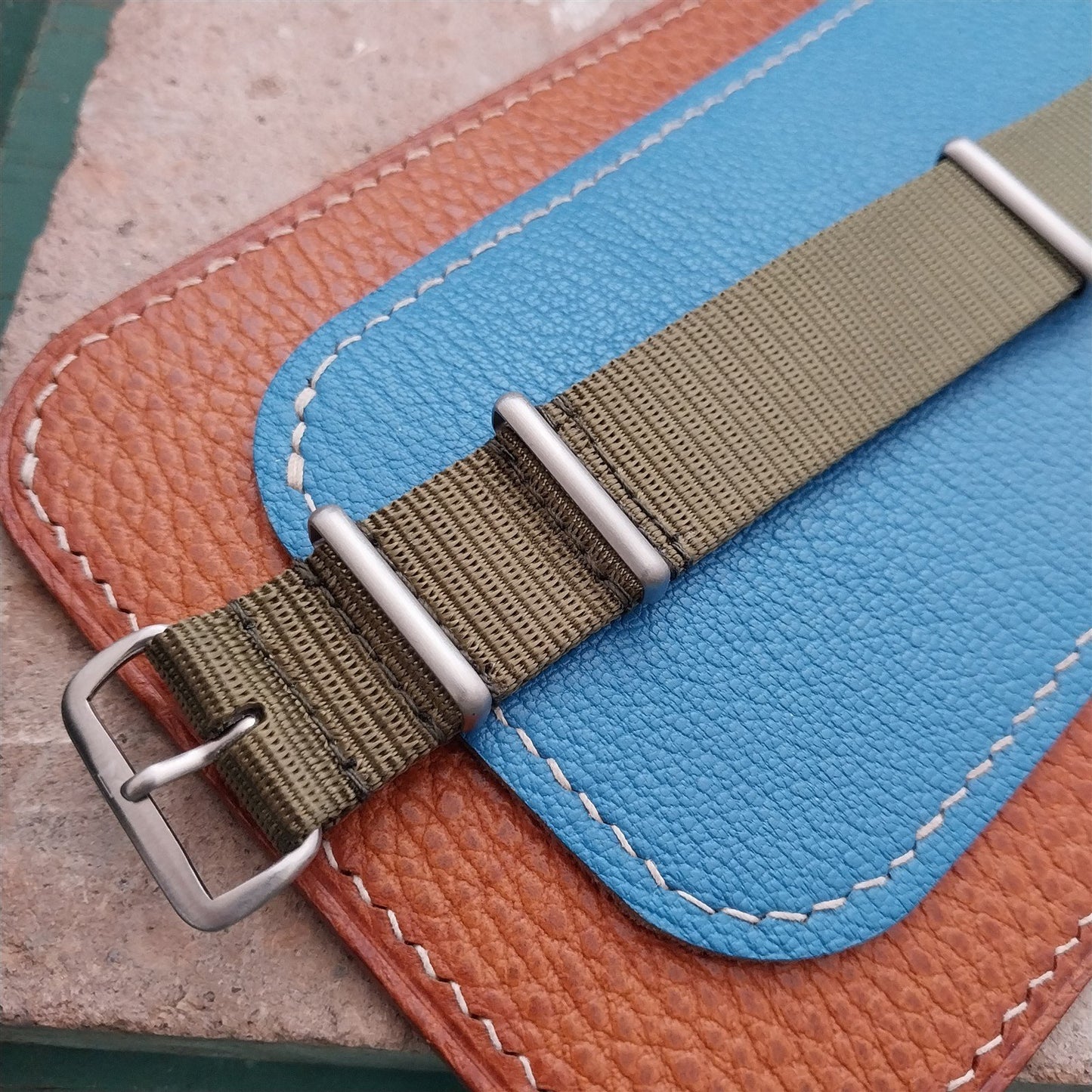 20mm OD Olive Green Maratac MOD Watch Strap
