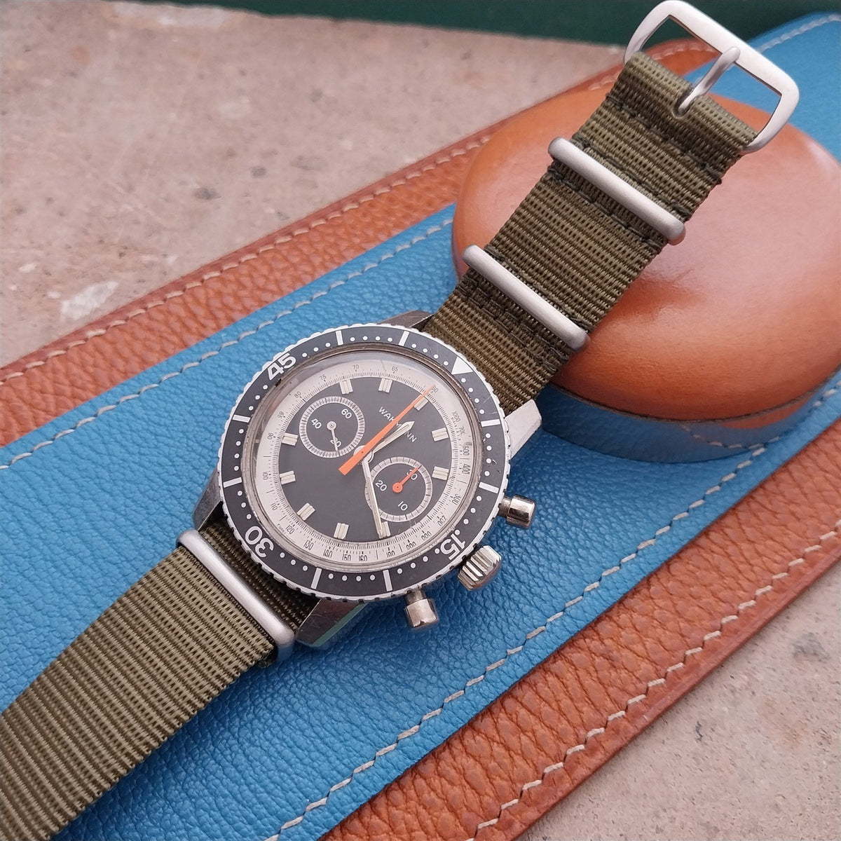 20mm OD Olive Green Maratac MOD Watch Strap