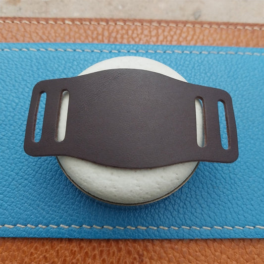 14mm 15mm 16mm Vintage Style Brown Bridle Leather Bund Pad