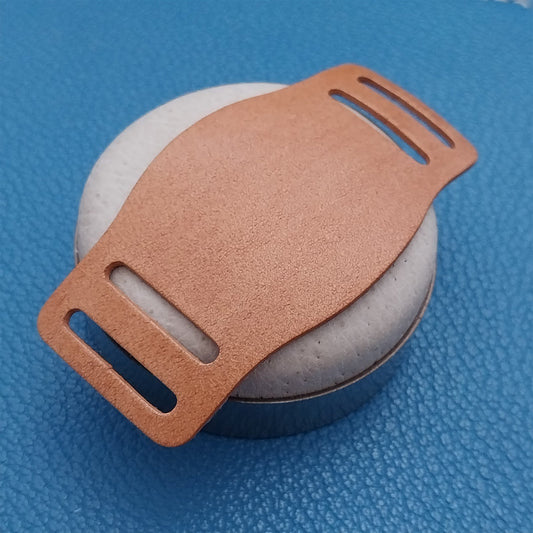 17mm 18mm 19mm Vintage Style Kakishibu Leather Bund Pad