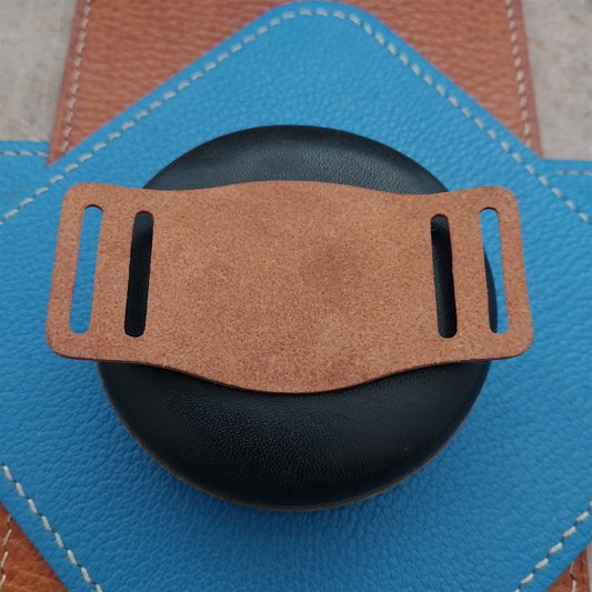 USA Made Kakishibu Leather 18mm 19mm 20mm Vintage Style Bund Pad