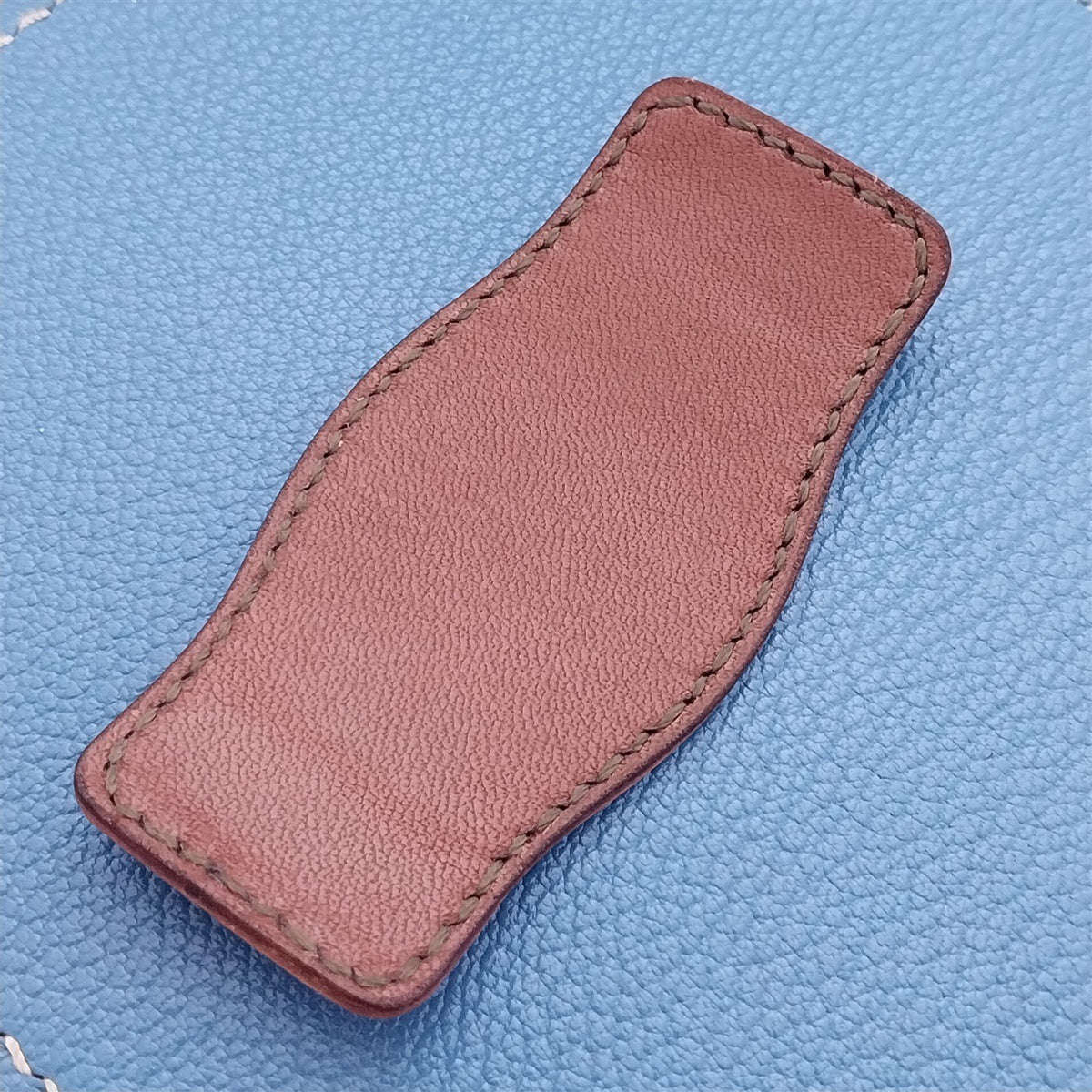 Kakishibu Saddle Leather 18mm 19mm 20mm Vintage Style Bund Pad