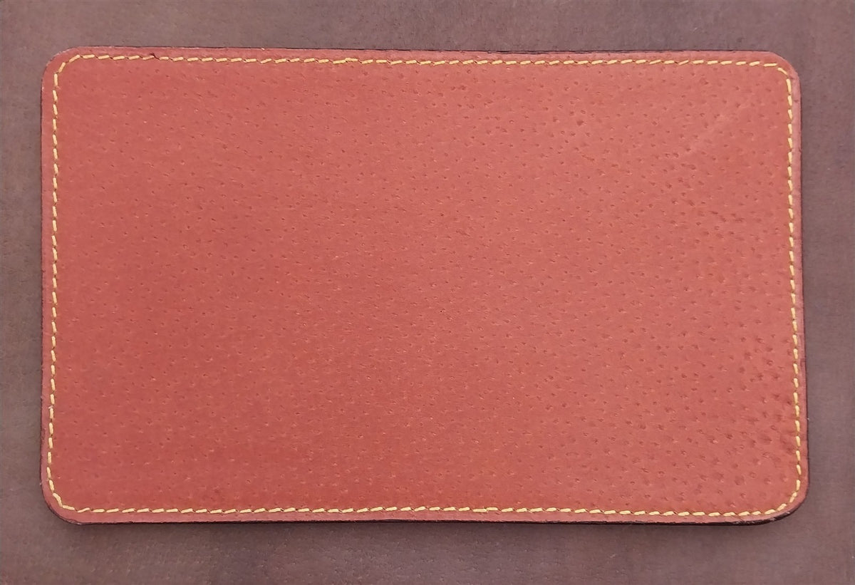 Handmade Black Bridle Leather Watch Strap Changing Pad