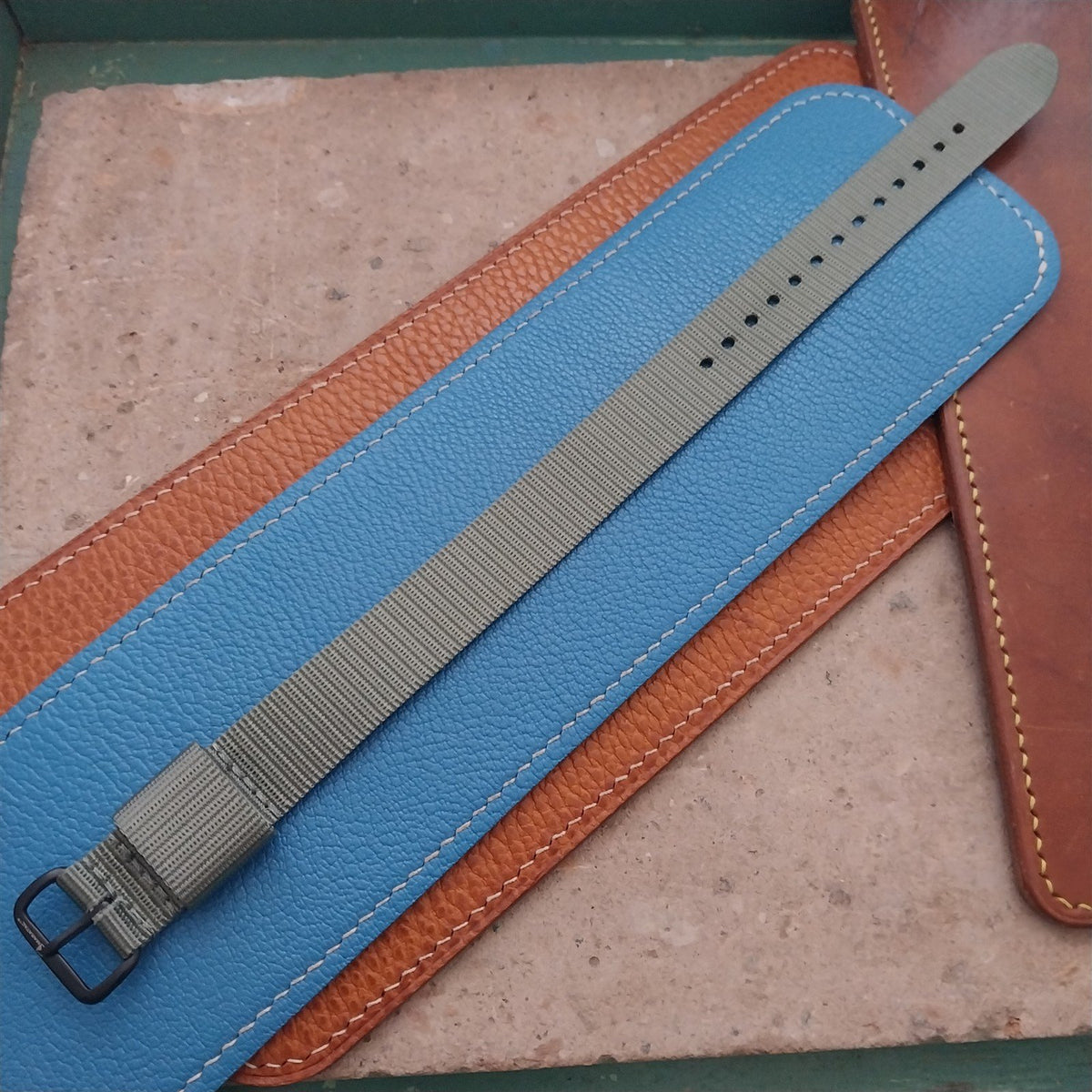 18mm Maratac Mil Series ACU Gray Nylon Single-Pass Watch Strap