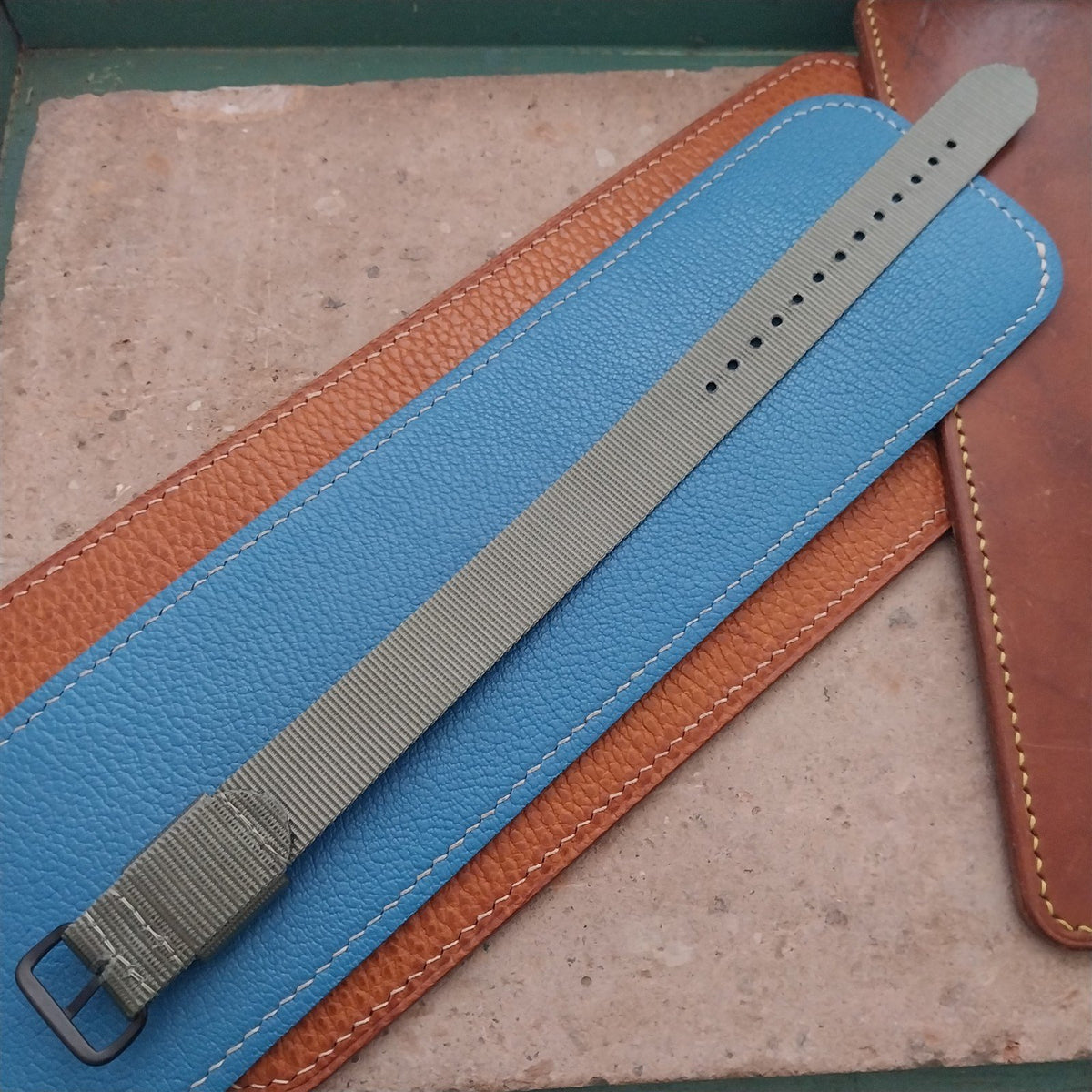 18mm Maratac Mil Series ACU Gray Nylon Single-Pass Watch Strap