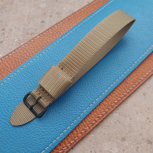 18mm Maratac Mil Series Brown Sand Nylon Single-Pass Watch Strap