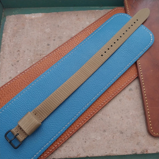 18mm Maratac Mil Series Brown Sand Nylon Single-Pass Watch Strap