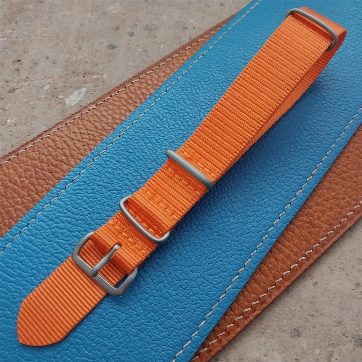 18mm Orange Maratac MOD Watch Strap