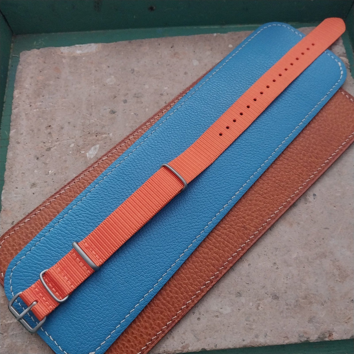 18mm Orange Maratac MOD Watch Strap