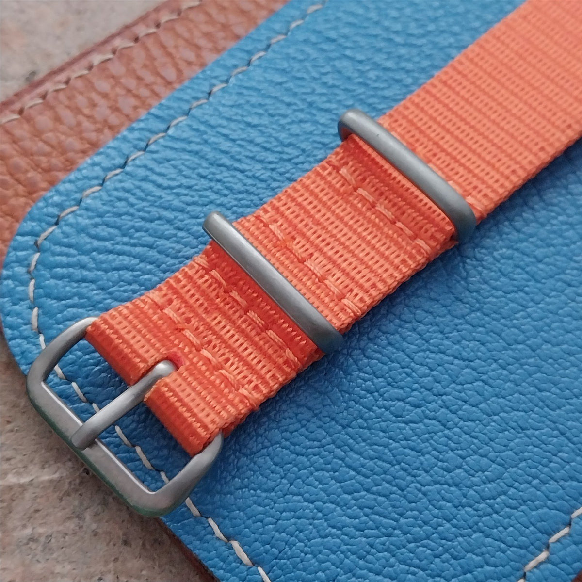 18mm Orange Maratac MOD Watch Strap