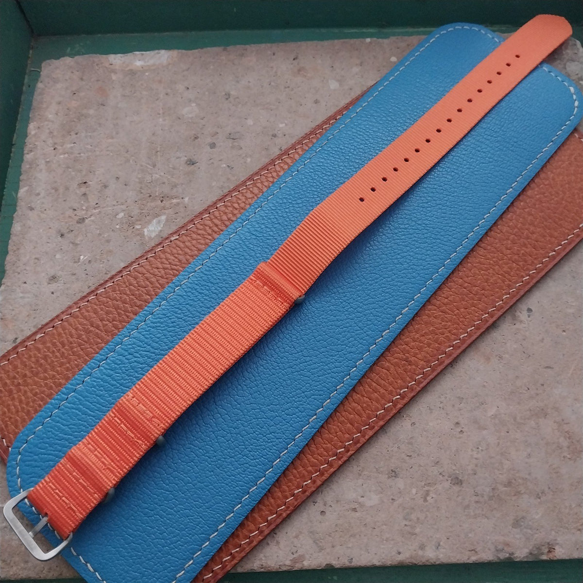 18mm Orange Maratac MOD Watch Strap