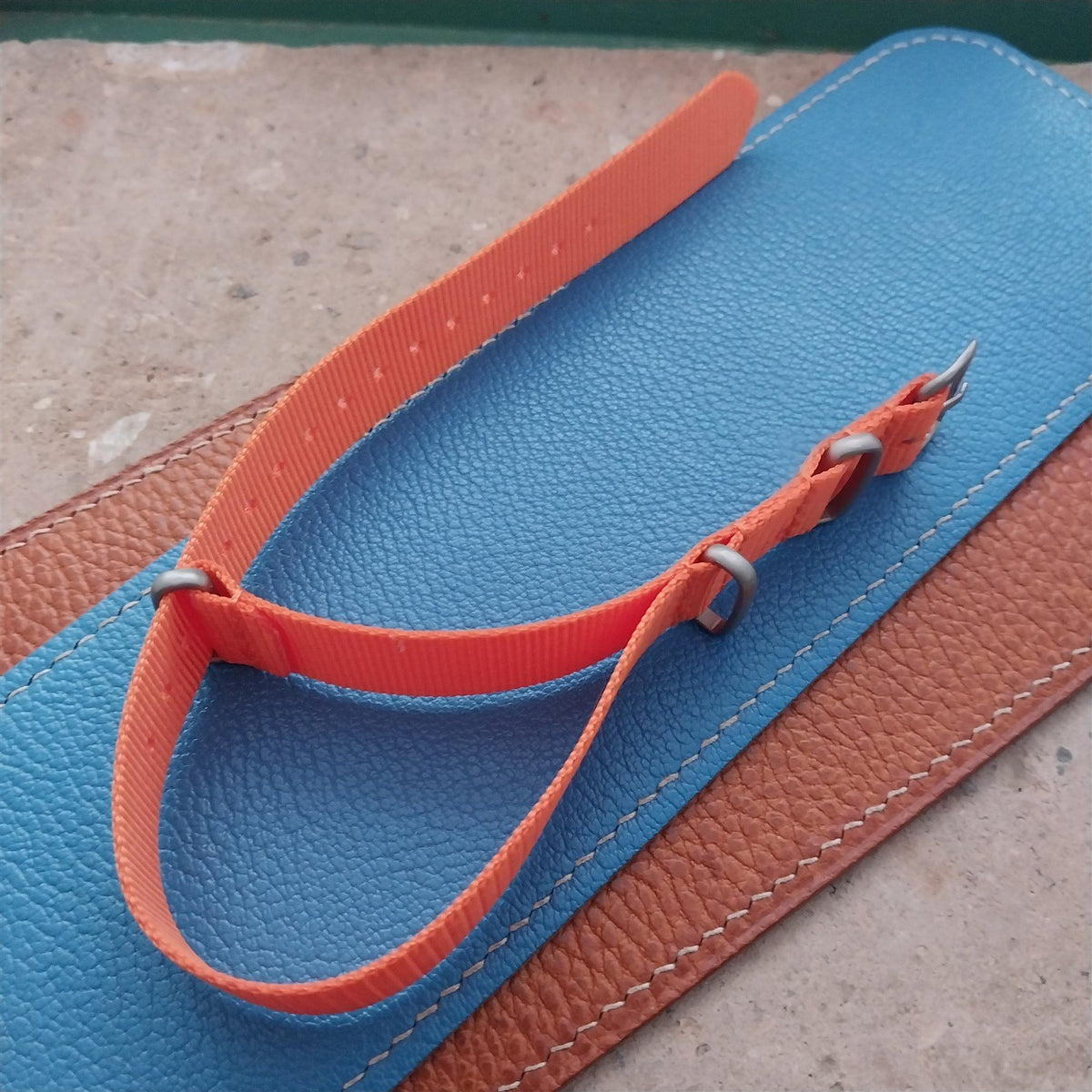 18mm Orange Maratac MOD Watch Strap