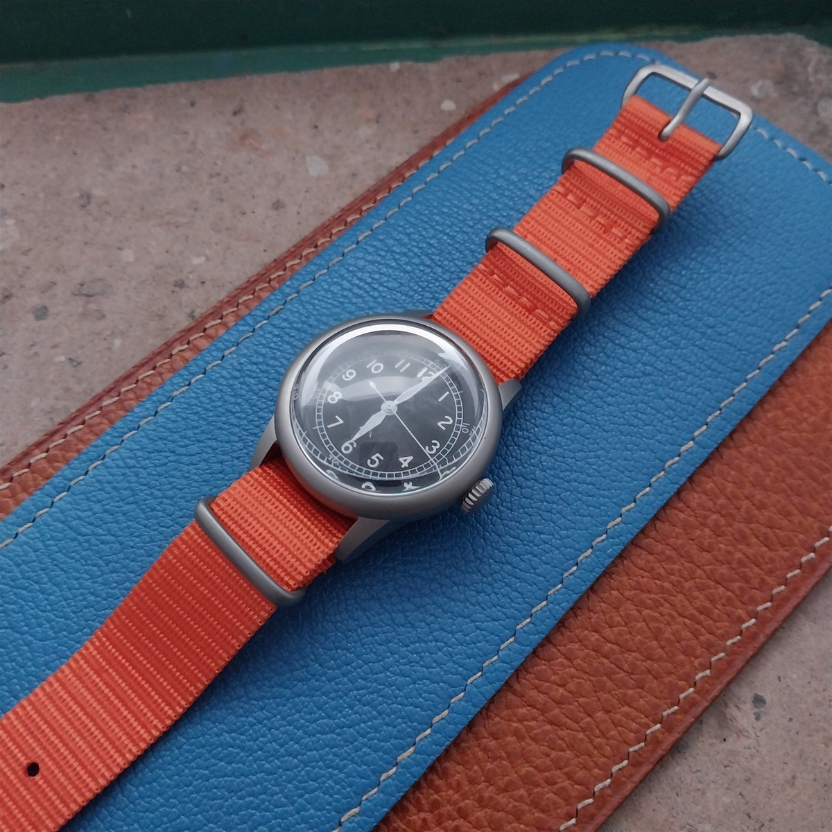 18mm Orange Maratac MOD Watch Strap