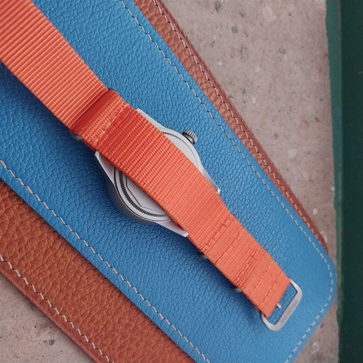 18mm Orange Maratac MOD Watch Strap