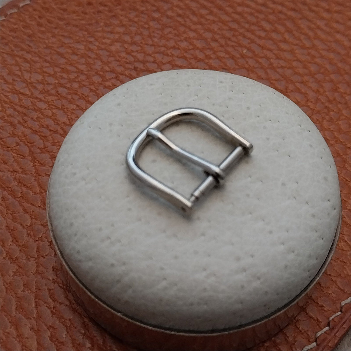 14mm Stainless Steel Unused NOS Vintage Watch Strap Buckle