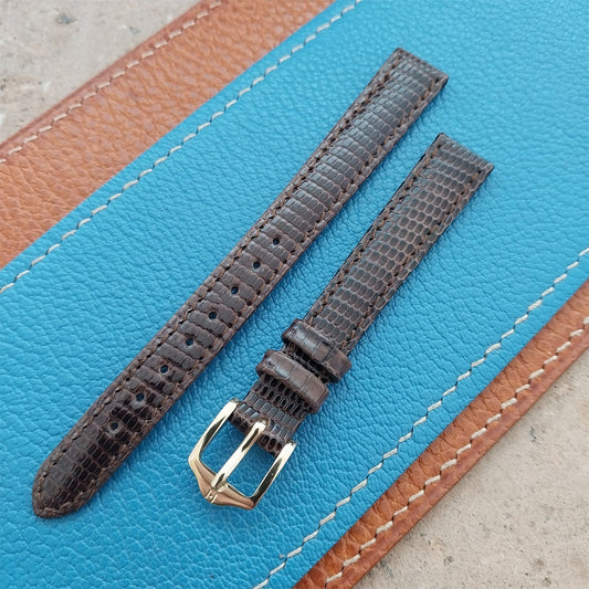 12mm Hirsch Lizard Womens Watch Strap