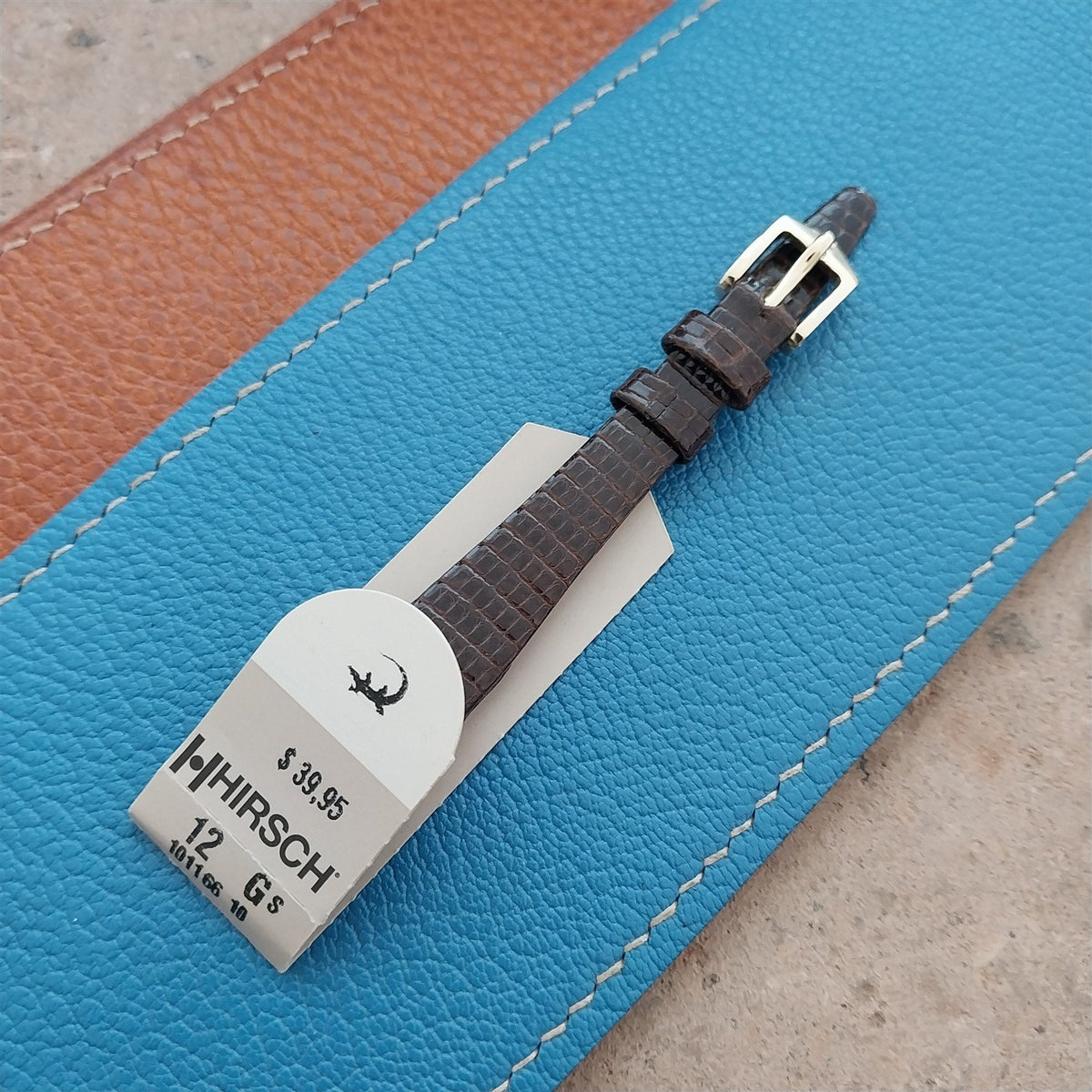 12mm Hirsch Lizard Womens Watch Strap