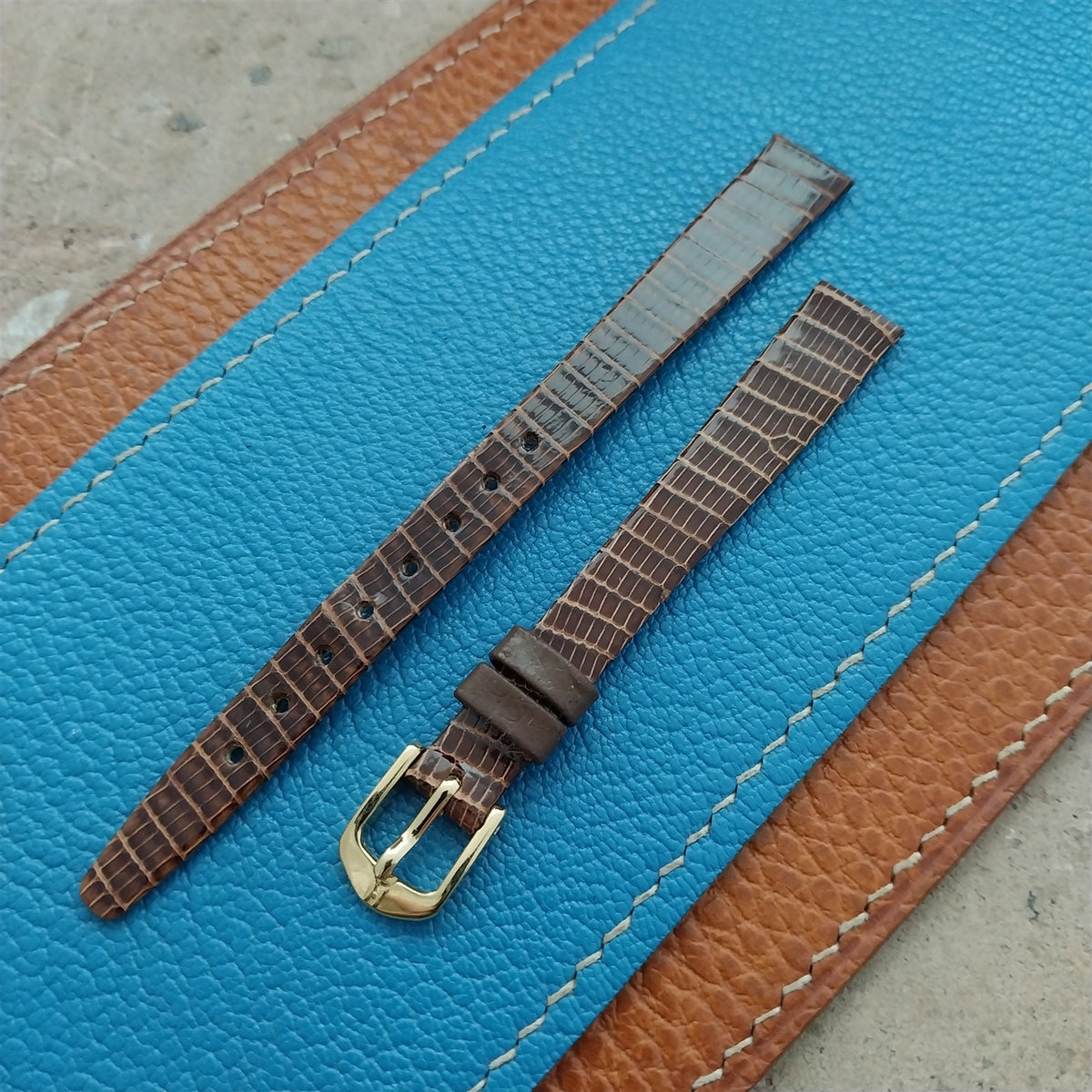 10mm Ladies Hirsch Lizard Watch Strap