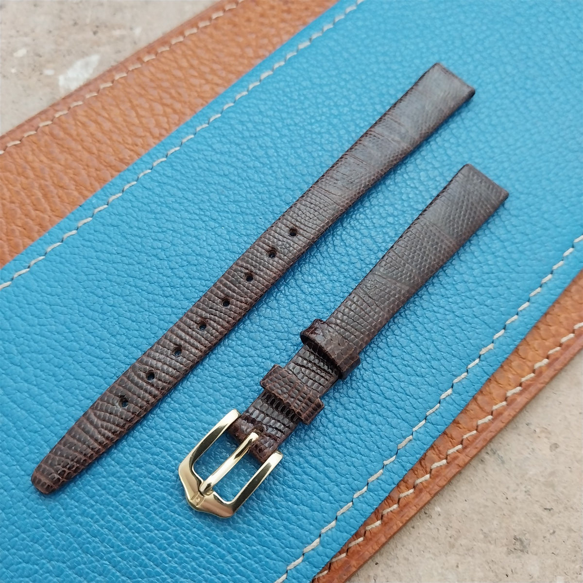 10mm Ladies Hirsch Lizard Watch Strap