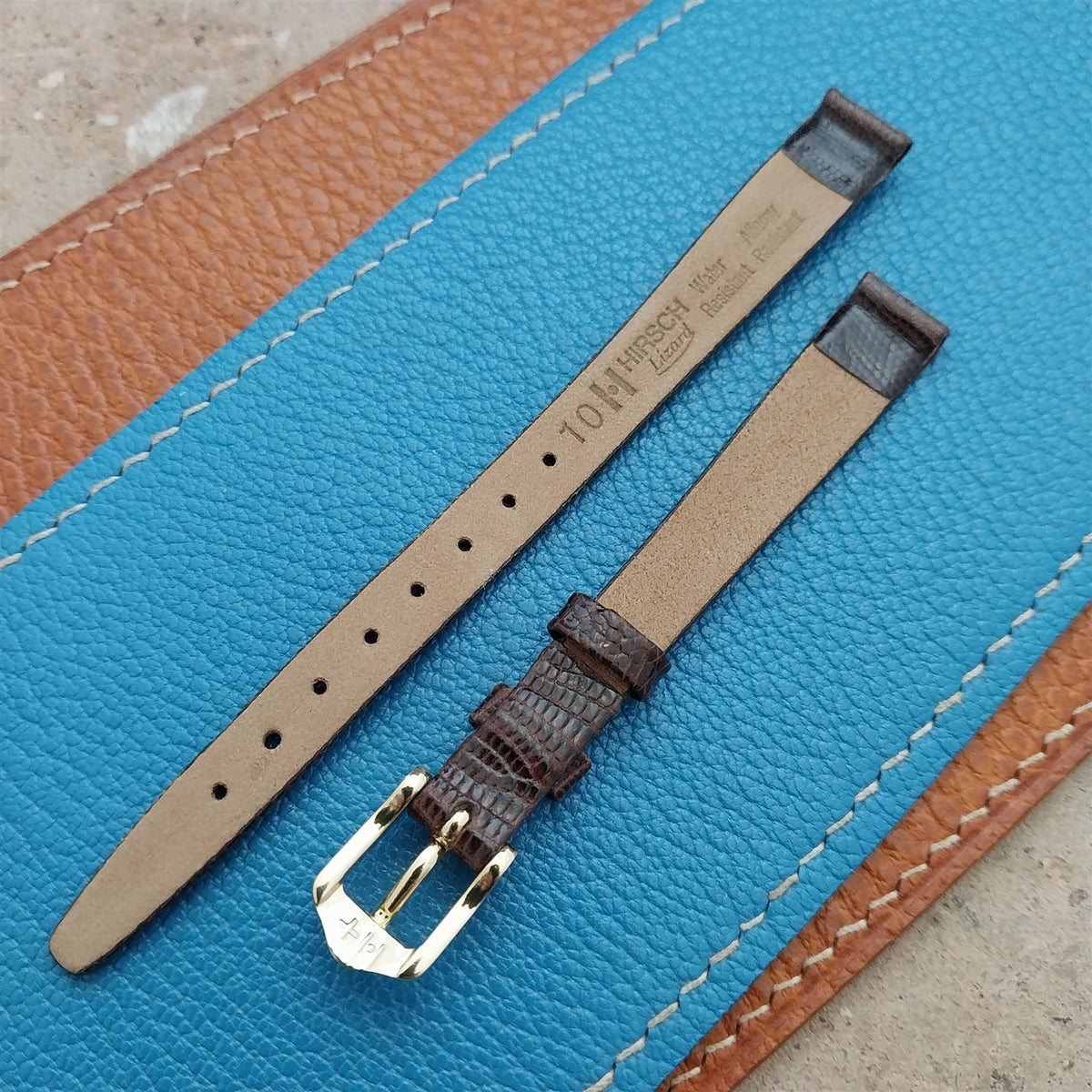 10mm Ladies Hirsch Lizard Watch Strap