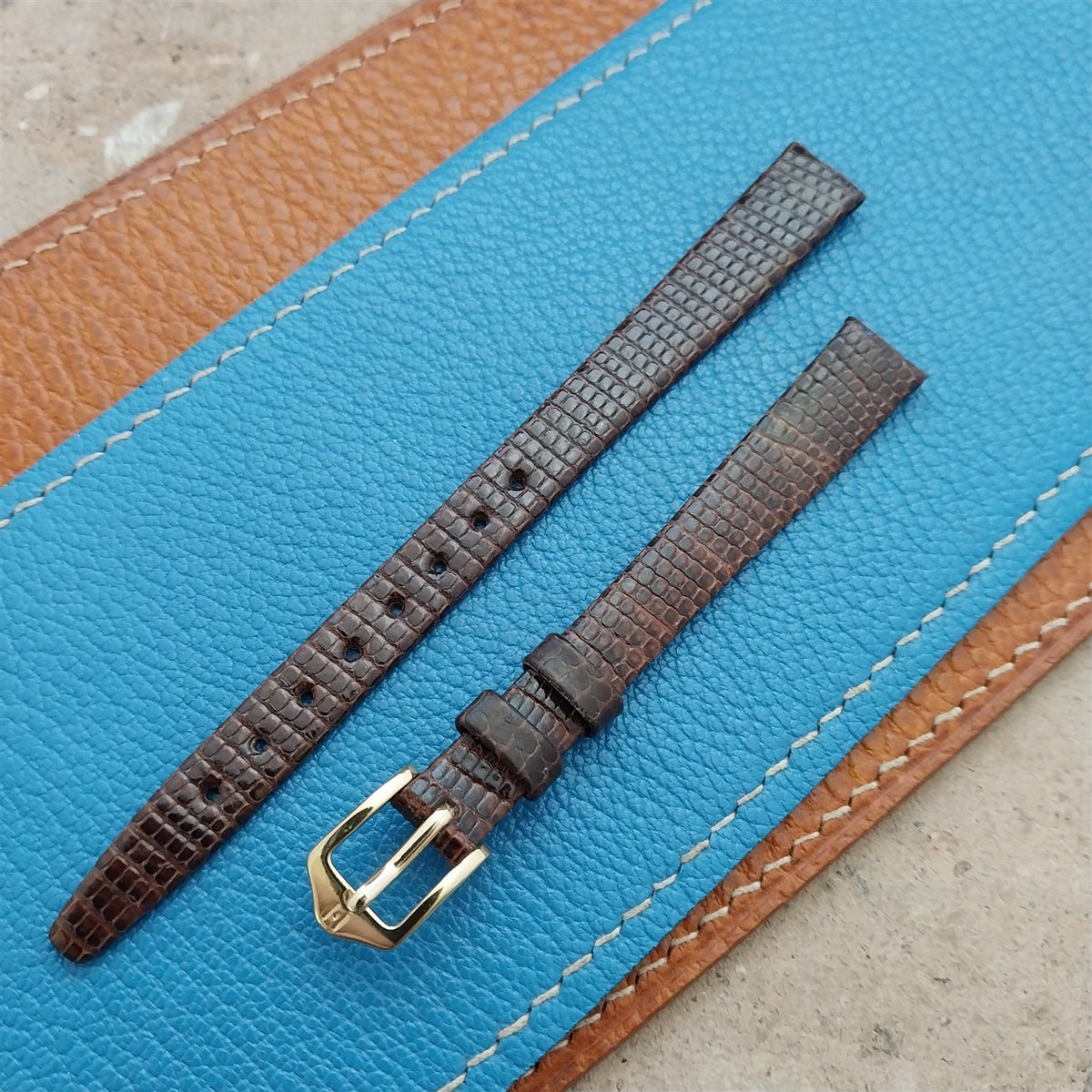 10mm Ladies Hirsch Lizard Watch Strap
