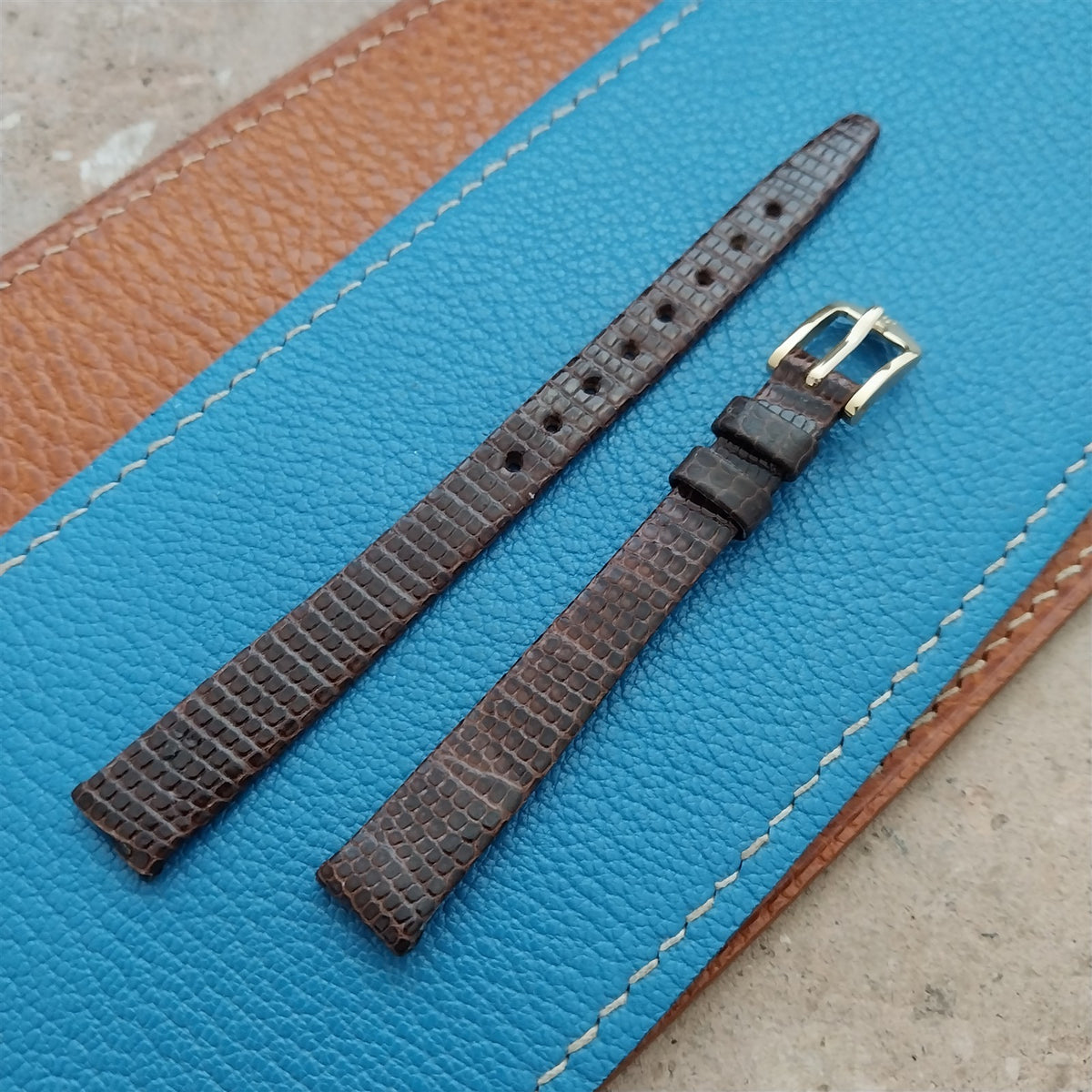 10mm Ladies Hirsch Lizard Watch Strap