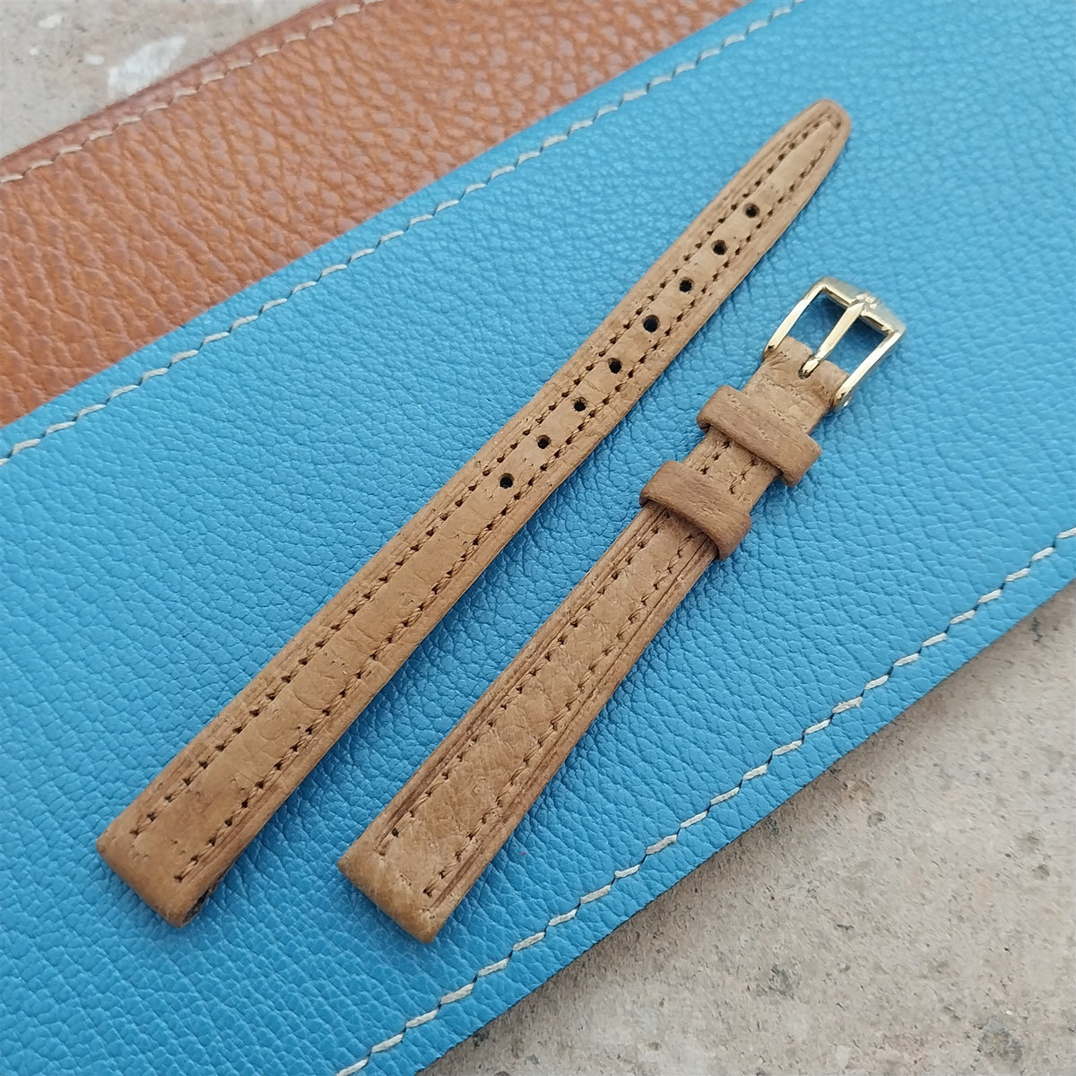 10mm Peccary Leather Hirsch Watch Strap