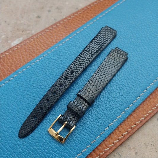 Mark Cross Ladies 10mm Flared to 14mm Lizard Watch Strap