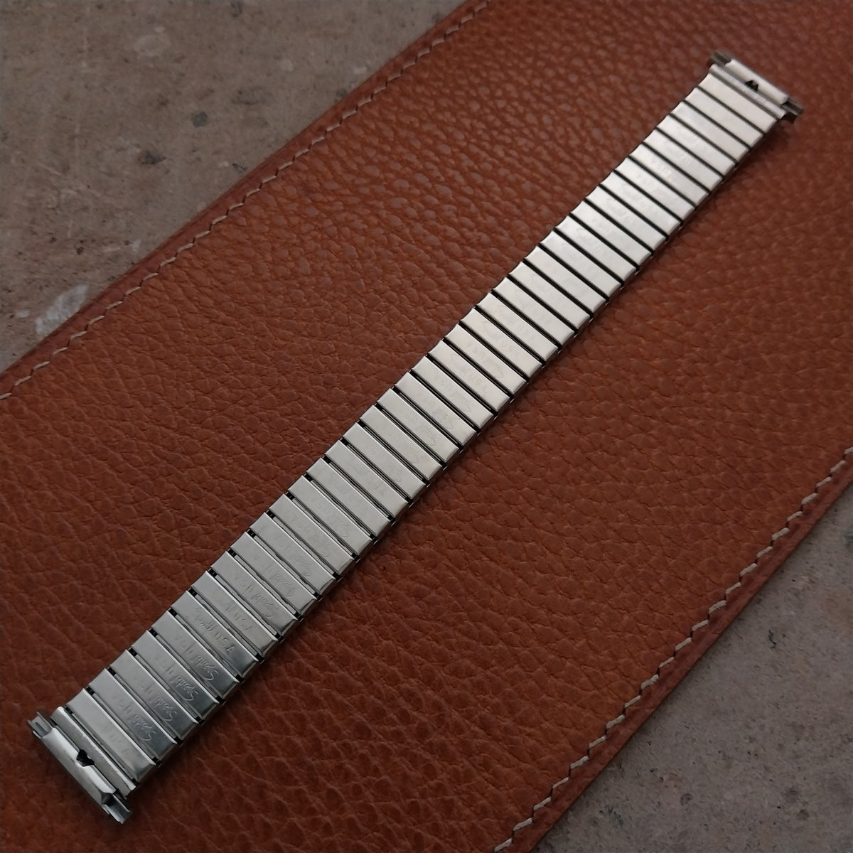 19mm 18mm 17mm 16mm Vintage Speidel Linesman Stainless NOS Watch Band