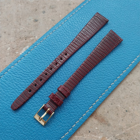 13mm Ladies Hirsch Lizard Long Watch Strap