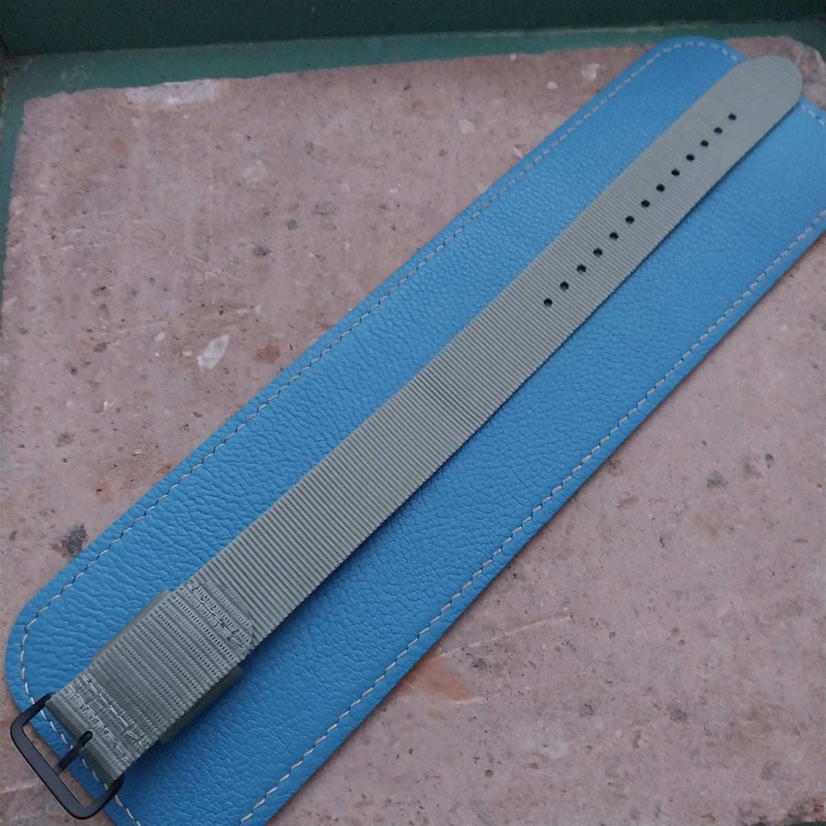 22mm Maratac Mil Series ACU Gray Nylon Single-Pass Watch Strap