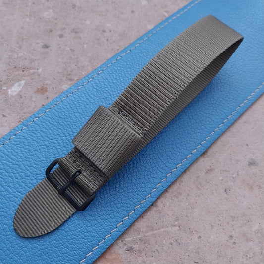 22mm Maratac Mil Series OD Green Nylon Single-Pass Watch Strap